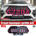 Veloz 2022+ vifaa vya gari mbele bumper grille kit